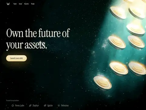 Orbit Web3 — Web3 website design showcase